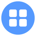 Rounded Square Grid icon