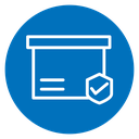 Safe delivery icon
