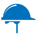 Safety helmet icon
