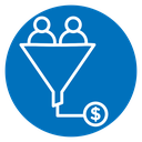 Sales conversion icon