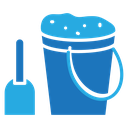 Sand bucket icon