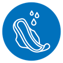 Sanitary pad icon