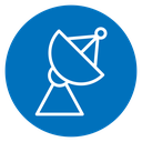 Satellite dish 4 icon