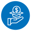 Scholarship fund icon