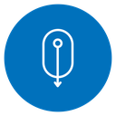 Scroll down computer mouse 2 icon