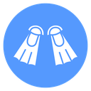 Scuba Diving Fins icon