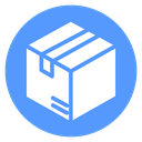 Sealed Package Box Color Filled icon