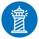 Searchlight tower icon