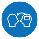 Share thoughts Color Filled icon