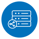Shared hosting icon
