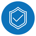 Shield check icon