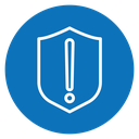 Shield exclamation 2 icon