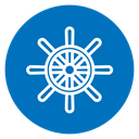 Ship wheel 2 icon