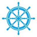 Ship wheel icon