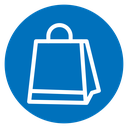 Shopping bag icon