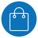 Shopping bag icon