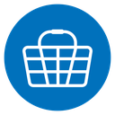 Shopping basket icon