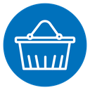 Shopping basket 2 icon