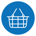 Shopping basket 2 icon
