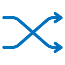 Shuffle icon