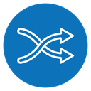 Shuffle icon