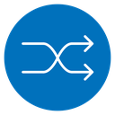 Shuffle arrow icon