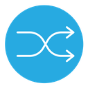 Shuffle arrow icon