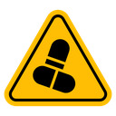 Side effects sign icon