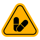 Side effects sign icon