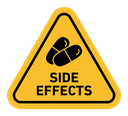 Side effects sign icon