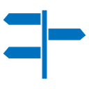 Signpost icon