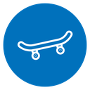 Skateboard icon