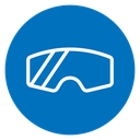 Ski goggles icon