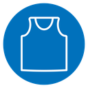 Sleeveless shirt icon