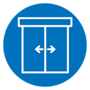 Sliding door icon