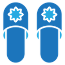 Slippers Color Filled icon