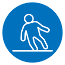 Slippery floor icon