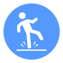 Slippery floor icon