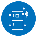 Smart fridge icon