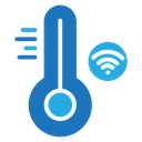 Smart temperature icon