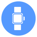 Smartwatch Side Button Color Filled icon