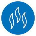 Smoke steam silhouette icon
