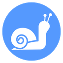 Snail Spiral Shell Color Filled icon