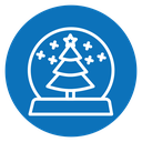 Snow globe icon