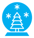 Snow globe icon