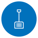 Snow shovel 3 icon