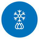 Snowflake droplets 2 icon