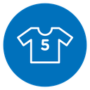 Soccer jersey icon