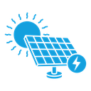 Solar energy icon