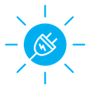 Solar energy icon